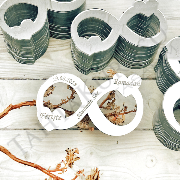 Pleksi ayna lazer kesim Sonsuzluk 2